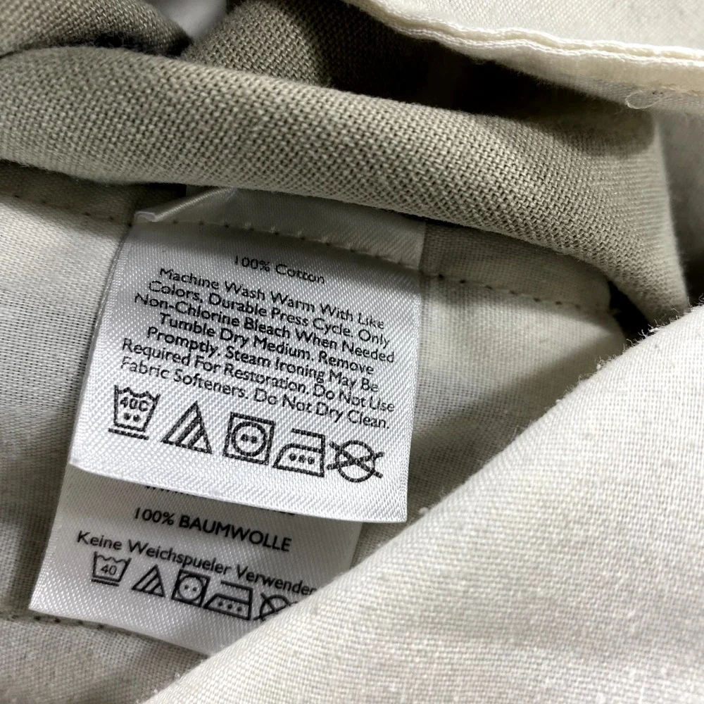 Eddie Bauer Pants Mens 38x27 Khaki Relaxed Fit Pleated Cuffed Chino Casual Dress